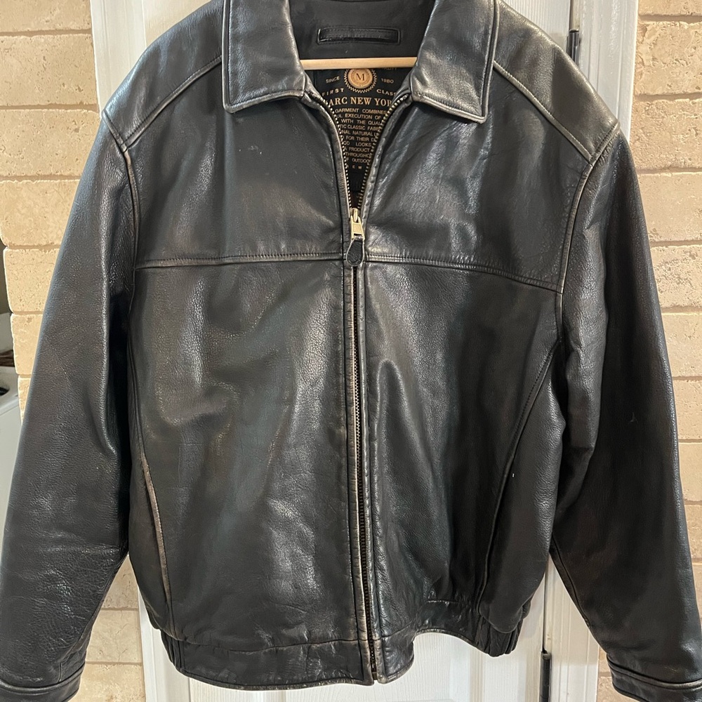 Marc New York Men’s Leather Jacket